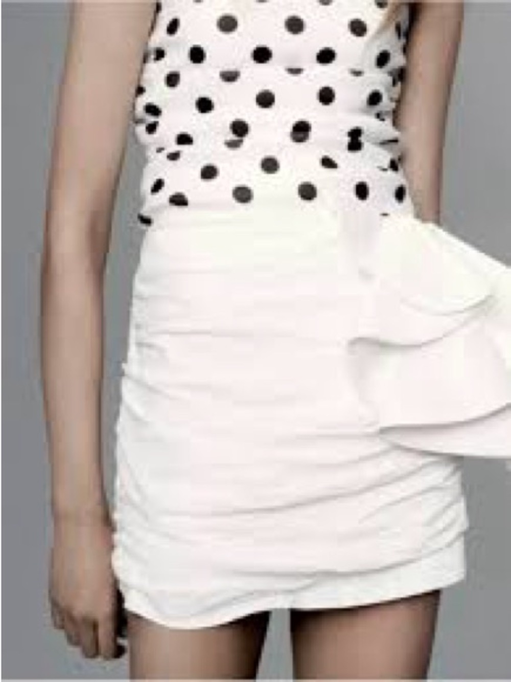 NWT Zara Ruffle Skirt